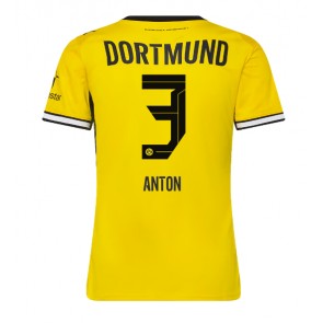 Borussia Dortmund Waldemar Anton #3 Hjemmebanetrøje Dame 2026-27 Kortærmet